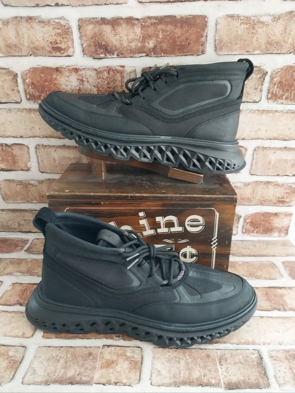 Pre-owned Cole Haan Zerogrand Boots